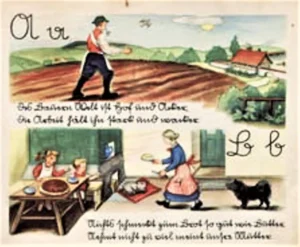  Bauern ABC (Schulfibel in Sütterlin). 1939
Ferdinand Kirnberger