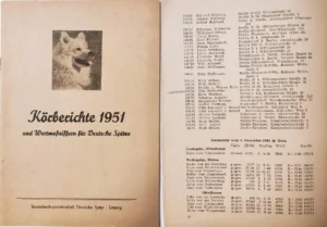 1951 Körberichte (Anka v. Scherperstein und ihr WS-Bruder)