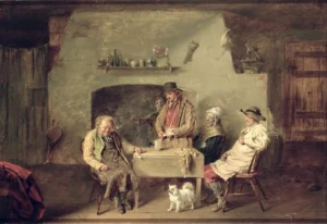Das Ende des Kapitels, 1822
Gemälde von Edmund Bristow (1787 - 1876)