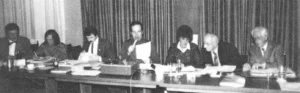 Der Hauptvorstand des VfDSp 1984
