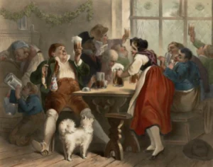 La bière en Allemagne […] Barry Lithographe
(Zweites Kaiserreich, ca. 1852 bis 1870)
Sammlung Vinck, franz. Nationalbibliothek
