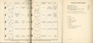 Wertmesszifferntabelle für Deutsche Spitze, DDR, 