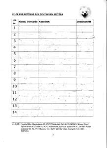 Unsere weltweite Unterschriftenaktion "Offensive" (Deutsch), S. 03, Unterschriften unkenntlich gemacht